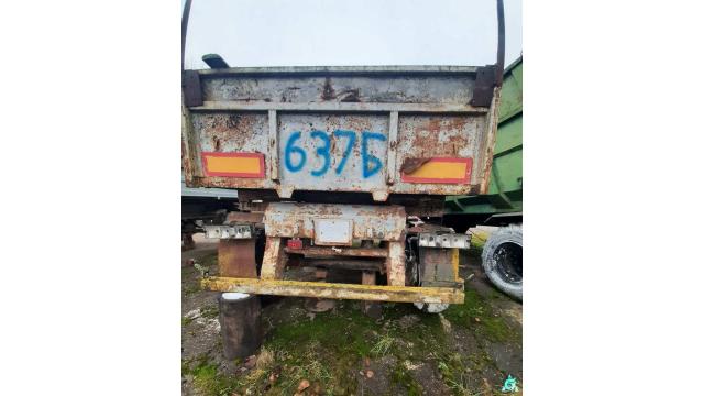 Прицеп самосвальный МАЗ 8571 020, 2005 г.в., рег. знак 6586 ВМ, инв. №637Б (Витебская обл., Браславский р-н, аг.Друя, ул. Браславская, 62)