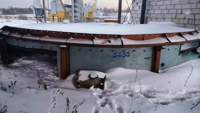 Зерносушильный комплекс с навесом, инв. №5050 (Витебская обл., Миорский р-н, Повятский с/с, д.Паташня, ул. Молодёжная, 13)