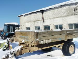 Полуприцеп (без постановки на учет), инв. №5016 (Витебская обл., Миорский р-н, Повятский с/с, д.Паташня, ул. Молодёжная, 13)