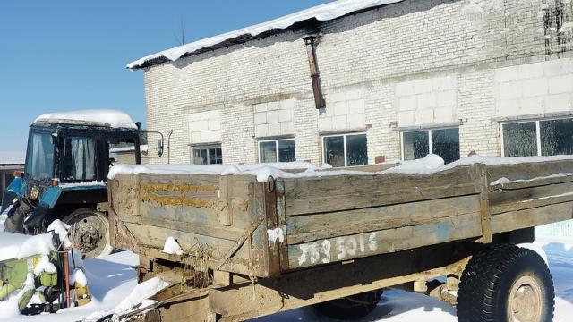 Полуприцеп (без постановки на учет), инв. №5016 (Витебская обл., Миорский р-н, Повятский с/с, д.Паташня, ул. Молодёжная, 13)