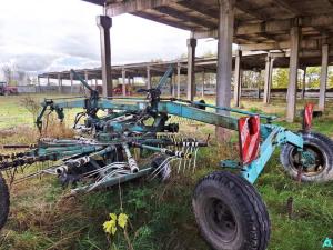 Грабли-валкообразователи ГВБ-6,2, 2018 г.в., инв. №010545 (Витебская обл., Глубокский р-н, д.Озерцы, ул. Советская, 25)