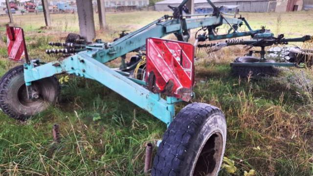 Грабли-валкообразователи ГВБ-6,2, 2018 г.в., инв. №010545 (Витебская обл., Глубокский р-н, д.Озерцы, ул. Советская, 25)