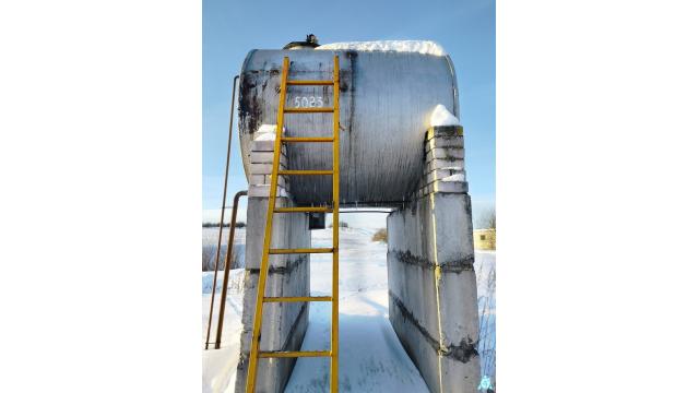 Бочка 2 куб.м., инв. №5023 (Витебская обл., Миорский р-н, Повятский с/с, д.Паташня, ул. Молодёжная, 13)