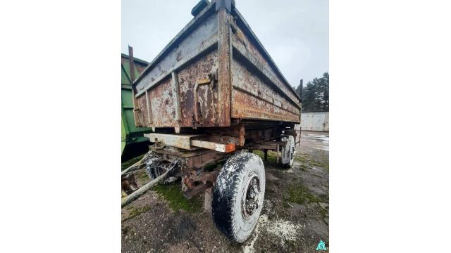 Прицеп самосвальный МАЗ 8571 020, 2005 г.в., рег. знак 6586 ВМ, инв. №637Б (Витебская обл., Браславский р-н, аг.Друя, ул. Браславская, 62)