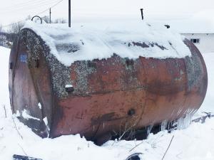 Бочка 2 куб.м., инв. №5032 (Витебская обл., Миорский р-н, Повятский с/с, д.Паташня, ул. Молодёжная, 13)