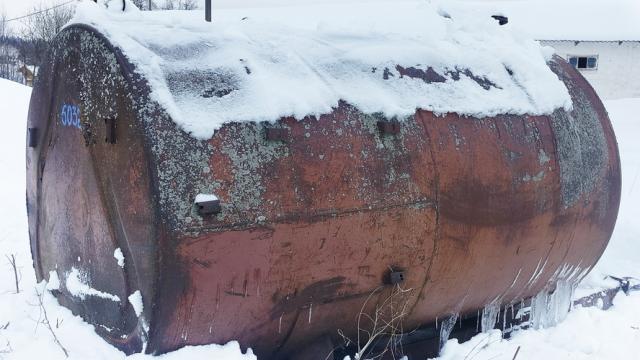 Бочка 2 куб.м., инв. №5032 (Витебская обл., Миорский р-н, Повятский с/с, д.Паташня, ул. Молодёжная, 13)