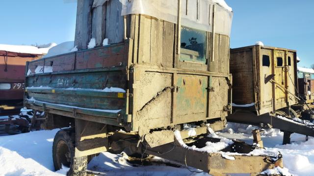 Полуприцеп (без постановки на учет), инв. №5011 (Витебская обл., Миорский р-н, Повятский с/с, д.Паташня, ул. Молодёжная, 13)