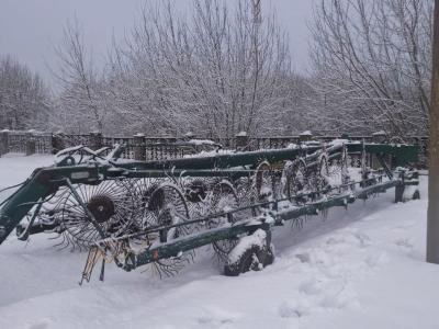 Грабли ГРЛ-9,6-0,1, 2023 г.в., инв. №010547 (Витебская обл., Глубокский р-н, Озерецкий с/с, д.Озерцы, ул. Советская, 25)