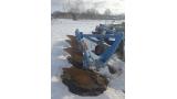 Плуг четырехкорпусный навесной ПЛН 4-35, инв. №498/1 (Витебская обл., Миорский р-н, Заутьевский с/с, аг.Папшули)