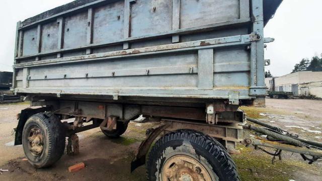 Прицеп самосвальный МАЗ 857100, 2006 г.в., рег. знак 6041 АА-2, инв. №0020 (Витебская обл., Браславский р-н, аг.Друя, ул. Браславская, 62)