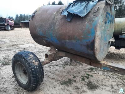 Бочка на колесах 3 куб.м., инв. №5006 (Витебская обл., Браславский р-н, аг.Друя, ул. Браславская, 62)