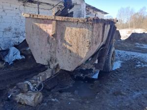 Полуприцеп ПСТ-6, инв. №317 (Витебская обл., Миорский р-н, Заутьевский с/с, аг.Папшули)