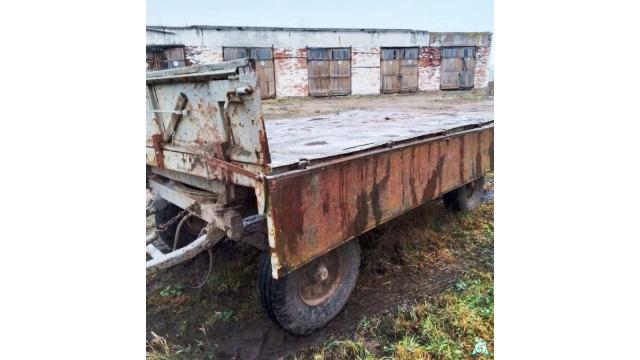 Прицеп ПСЕ Ф-12,5Б, инв. №1005 (Витебская обл., Ушачский р-н, аг.Глыбочка, ул. Центральная, 31В)