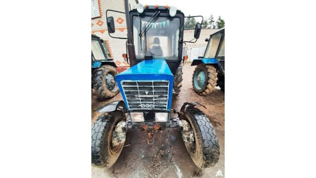 Трактор Беларус-82.1, 2009 г.в., рег. знак 0851 ВВ-2, инв. №942 (Витебская обл., Браславский р-н, аг.Друя, ул. Браславская, 62)