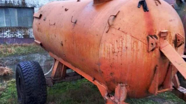 Бочка для возки воды 5 т №1 (Витебская обл., Ушачский р-н, аг.Глыбочка, ул. Центральная, 31В)