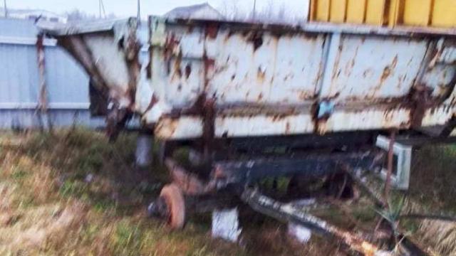 Прицеп ПСЕ-12,5Б, инв. №1003 (Витебская обл., Ушачский р-н, аг.Глыбочка, ул. Центральная, 31В)