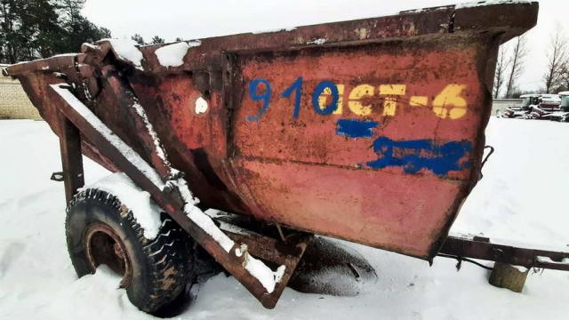 Прицеп специальный ПСТ-6, инв. №910 (Витебская обл., Браславский р-н, аг.Друя, ул. Браславская, 62)