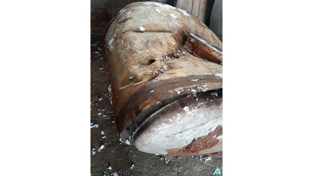 Бочка алюминиевая 3 куб.м., инв. №5018 (Витебская обл., Браславский р-н, аг.Друя, ул. Браславская, 62)