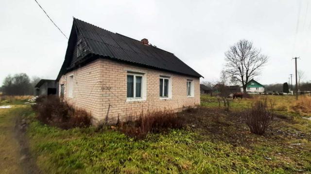 Здание одноквартирного жилого дома пл. 47,9 кв.м., инв. №1 (Витебская обл., Браславский р-н, Друевский с/с, аг.Друйск, ул. Школьная, 7)