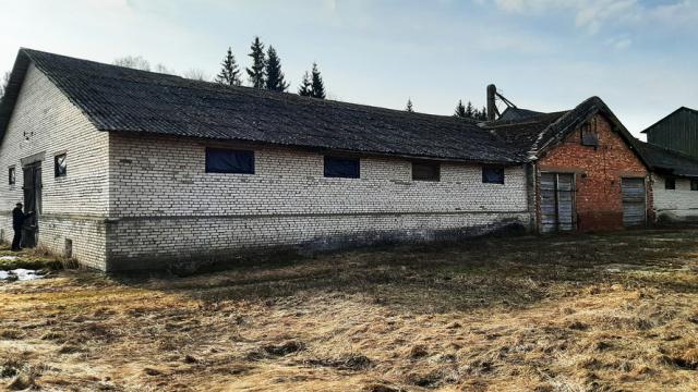 Капитальное строение, хранилище зернотока пл. 1582,4 кв.м. (Витебская обл., Браславский р-н, Друевский с/с, аг.Друя, ул. Браславская, 73)