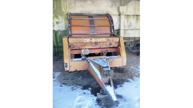 Пресс-подборщик рулонный ПР-Ф-180Б, инв. №844 (Витебская обл., Миорский р-н, Повятский с/с, д.Паташня, ул. Молодёжная, 13)