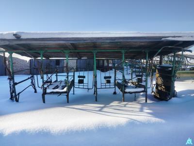 Передвижная доильная установка ПДУ-8, инв. №864 (Витебская обл., Миорский р-н, Повятский с/с, д.Паташня, ул. Молодёжная, 13)