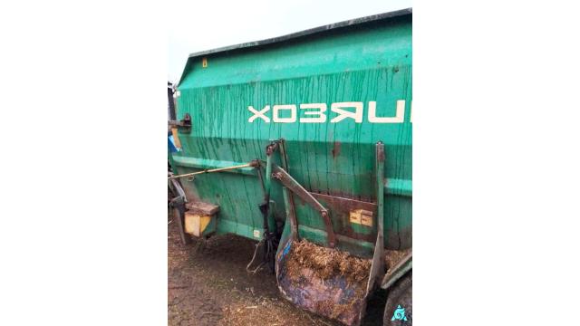 Раздатчик кормов ИСРК-12Г «Хозяин», инв. №883 (Витебская обл., Ушачский р-н, аг.Глыбочка, ул. Центральная, 31В)