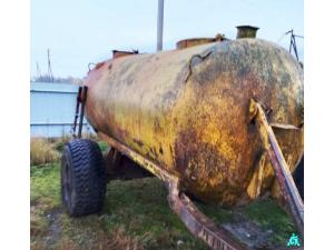 Бочка для возки воды 5 т №3 (Витебская обл., Ушачский р-н, аг.Глыбочка, ул. Центральная, 31В)