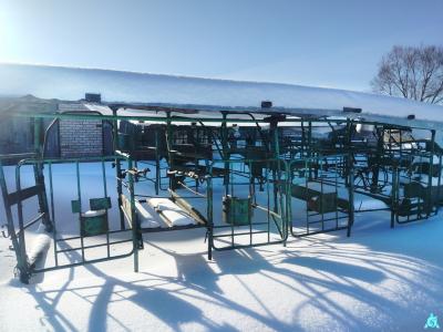 Передвижная доильная установка ПДУ-8, инв. №864а (Витебская обл., Миорский р-н, Повятский с/с, д.Паташня, ул. Молодёжная, 13)