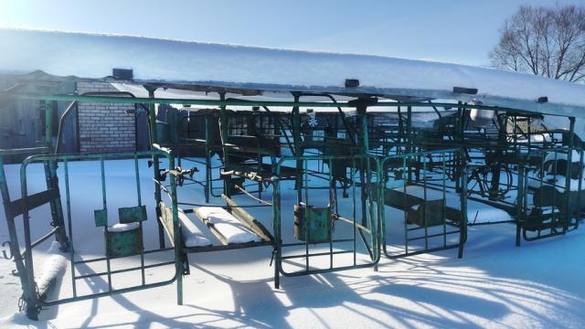 Передвижная доильная установка ПДУ-8, инв. №864а (Витебская обл., Миорский р-н, Повятский с/с, д.Паташня, ул. Молодёжная, 13)