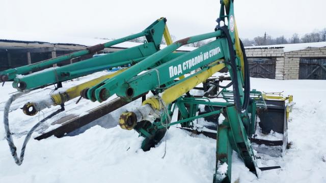 Оборудование погрузочное фронтальное ПМС-0,8, инв. №304 (Витебская обл., Миорский р-н, Повятский с/с, д.Паташня, ул. Молодёжная, 13)