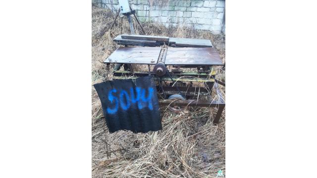 Станок строгальный, инв. №5044 (Витебская обл., Браславский р-н, аг.Друя, ул. Браславская, 62)