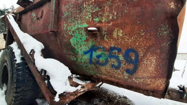 Прицеп специальный ПСТ-6, инв. №1359 (Витебская обл., Браславский р-н, аг.Друя, ул. Браславская, 62)