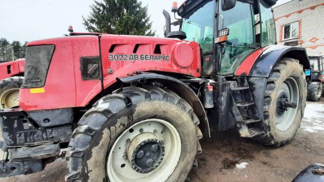 Трактор Беларус-3022 ДВ, 2007 г.в., рег. знак 5009 ВК-2, инв. №872 (Витебская обл., Браславский р-н, аг.Друя, ул. Браславская, 62)