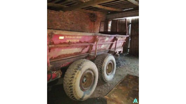 Машина для внесения твердых органических удобрений ПРТ-7А, 2009 г.в., рег. знак 0863 ВВ-2, инв. №945 (Витебская обл., Браславский р-н, аг.Друя, ул. Браславская, 62)