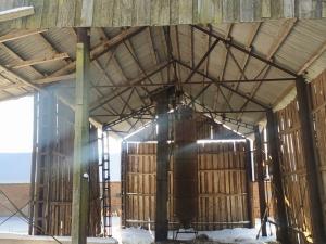 Навес, инв. №5000 (Витебская обл., Миорский р-н, Повятский с/с, д.Паташня, ул. Молодёжная, 13)