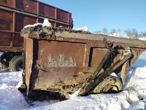 Полуприцеп самосвал ПСТ-6 (без постановки на учет), инв. №855 (Витебская обл., Миорский р-н, Повятский с/с, д.Паташня, ул. Молодёжная, 13)