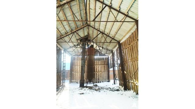 Навес, инв. №5000 (Витебская обл., Миорский р-н, Повятский с/с, д.Паташня, ул. Молодёжная, 13)