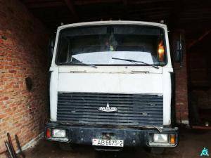 Автомобиль грузовой самосвал МАЗ 555142, 2009 г.в., рег. знак АВ 6675-2, инв. №902 (Витебская обл., Браславский р-н, аг.Друя, ул. Браславская, 62)