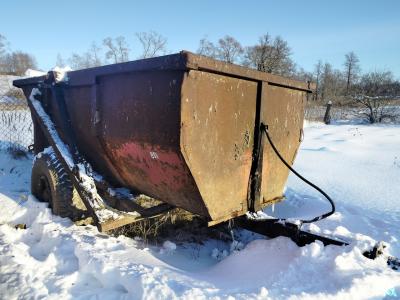 Полуприцеп самосвал ПСТ-6 (без постановки на учет), инв. №858 (Витебская обл., Миорский р-н, Повятский с/с, д.Паташня, ул. Молодёжная, 13)