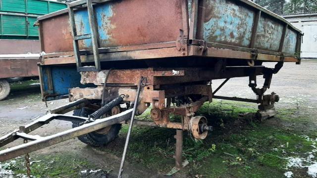 Прицеп 2ПТС-4,5, 2010 г.в., рег. знак 0866 ВВ-2, инв. №948 (Витебская обл., Браславский р-н, аг.Друя, ул. Браславская, 62)