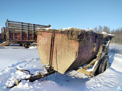 Полуприцеп самосвал ПСТ-6 (без постановки на учет), инв. №859 (Витебская обл., Миорский р-н, Повятский с/с, д.Паташня, ул. Молодёжная, 13)