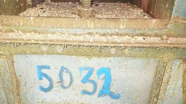 Нория зерновая, инв. №5032 (Витебская обл., Глубокский р-н, д.Озерцы, ул. Советская, 25)