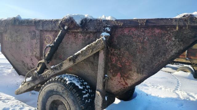 Полуприцеп самосвал ПСТ-6 (без постановки на учет), инв. №859 (Витебская обл., Миорский р-н, Повятский с/с, д.Паташня, ул. Молодёжная, 13)