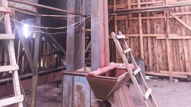 Нория зерновая, инв. №5032 (Витебская обл., Глубокский р-н, д.Озерцы, ул. Советская, 25)