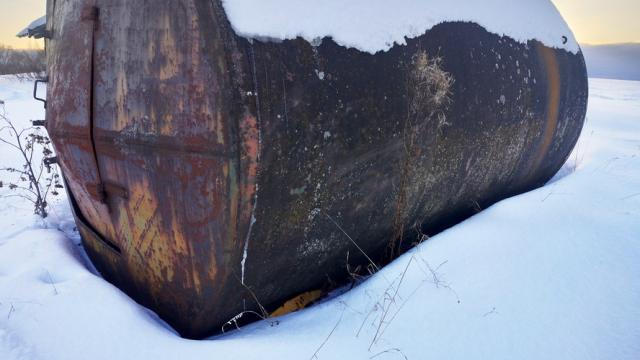 Бочка-склад 25 куб.м., инв. №5030 (Витебская обл., Миорский р-н, Повятский с/с, д.Паташня, ул. Молодёжная, 13)