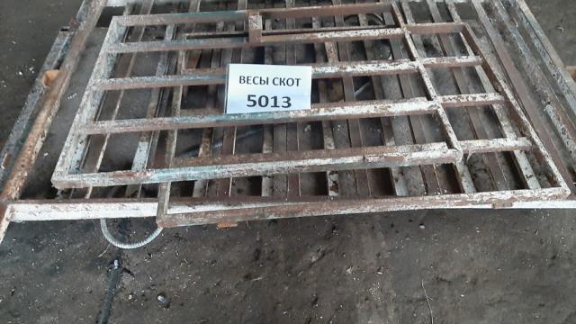 Весы для взвешивания скота, инв. №5013 (Витебская обл., Браславский р-н, аг.Друя, ул. Браславская, 62)