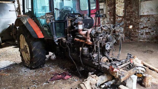 Трактор Беларус-1523-81/21-21-9/314, 2012 г.в., инв. №982 (Витебская обл., Шумилинский р-н, аг.Слобода, ул. Приозерная, 54)