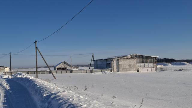 Комплекс имущества (2 коровника, 4 телятника, склад, навес, 5 сенажных траншей) общей пл. 10734,5 кв.м. с благоустройством территории и прочим имуществом (Витебская обл., Глубокский р-н, Озерецкий с/с, 22, вблизи д.Каминщина)