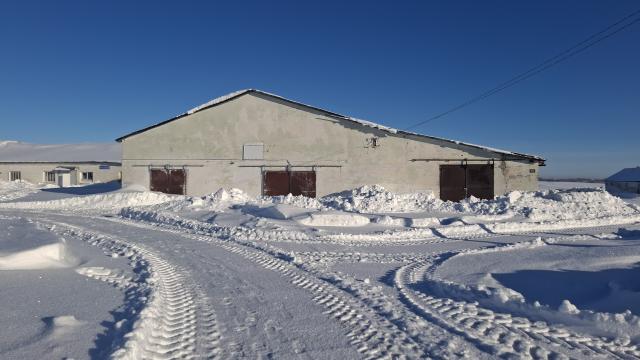 Комплекс имущества (2 коровника, 4 телятника, склад, навес, 5 сенажных траншей) общей пл. 10734,5 кв.м. с благоустройством территории и прочим имуществом (Витебская обл., Глубокский р-н, Озерецкий с/с, 22, вблизи д.Каминщина)